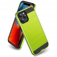 Odolný kryt pre iPhone 12 Pro Max – brúsená textúra - zelený