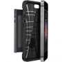 Spigen tenký ochranný Armor kryt pre Apple iPhone SE (2016)/5S – čierny