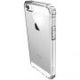 Spigen Crystal Shell ochranný polykarbonátový kryt pre Apple iPhone SE (2016)/5S – číry