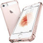 Spigen Crystal Shell ochranný polykarbonátový kryt pre Apple iPhone SE (2016)/5S – číry ružový