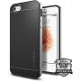 Spigen Neo exkluzívny ochranný kryt pre Apple iPhone SE (2016)/5S – čierno-strieborný