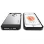 Spigen Armor odolný tenký kryt pre Apple iPhone SE (2016)/5S – strieborný