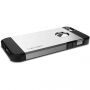 Spigen Armor odolný tenký kryt pre Apple iPhone SE (2016)/5S – strieborný