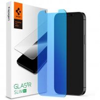 Spigen Glas tR Antiblue HD 2D tvrdené sklo pre iPhone – 12 Pro Max - číre