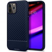 Spigen Core Armor odolný kryt pre iPhone 12 Pro Max - tmavomodrý