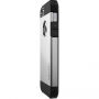 Spigen Armor odolný tenký kryt pre Apple iPhone SE (2016)/5S – strieborný