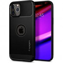 Spigen Rugged Armor kryt pre iPhone 12 Pro Max - čierny