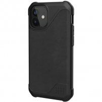 UAG Metropolis LT LTHR flipové puzdro pre iPhone 12 mini - čierne