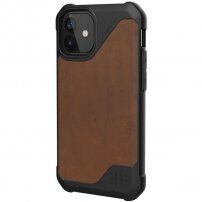 UAG Metropolis LT LTHR flipové puzdro pre iPhone 12 mini - hnedé