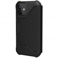 UAG Metropolis FIBR flipové puzdro pre iPhone 12 mini - čierne