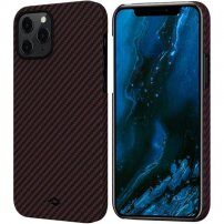 Pitaka MagEZ kryt pre iPhone 12 Pro Max - čierno-červený