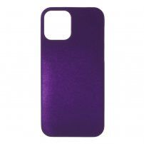 Pogumovaný matný kryt pre iPhone 12 mini - fialový