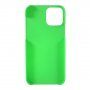 Pogumovaný matný kryt pre iPhone 12 mini - zelený