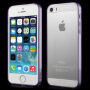 Ultratenký 0,5 mm obal pre Apple iPhone 5 / 5S / SE (2016) - fialové