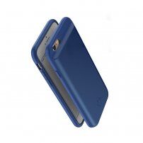 Kryt s externou batériou 5000 mAh pre iPhone 6 / 6S / 7 / 8 / SE (2020/2022) - modrý