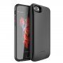 Kryt s externou batériou 4000 mAh pre iPhone 6 / 6S / 7 / 8 / SE (2020/2022) - čierny