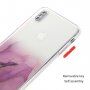 Mramorovaný kryt odolný proti poškrabaniu pre iPhone X / XS - modrý