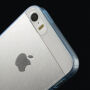 Ultratenký 0,5 mm obal pre Apple iPhone 5 / 5S / SE (2016) - modrý