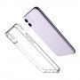 Kryt z mäkkého plastu so zarovnanými rohmi pre iPhone 12 Pro Max - transparentný