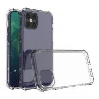 Kryt so zosilnenou ochranou rohov a hrán pre iPhone 12 Pro - transparentný