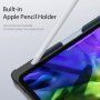 DUX DUCIS puzdro s klávesnicou, touchpadom a priestorom na Apple Pencil pre iPad Air 4 (2020) / Air 5 (2022) / Pro 11" (2018-2022) - čierne