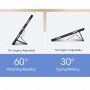 DUX DUCIS puzdro s klávesnicou, touchpadom a priestorom na Apple Pencil pre iPad Air 4 (2020) / Air 5 (2022) / Pro 11" (2018-2022) - čierne