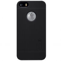 NILLKIN zadný kryt s ochranou displeja pre Apple iPhone 5 / 5S / SE (2016) - čierny