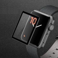 IMAK Pro+ temperované sklo 2.5D pre Apple Watch – 38 mm – čierne
