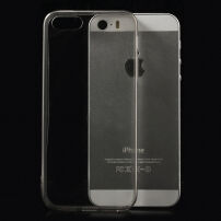 Ultratenký 0,5 mm obal pre Apple iPhone 5 / 5S / SE (2016) - sivý