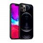 NXE sféry svetla mäkký kryt pre iPhone 12 Pro Max - fialový