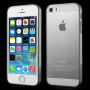 Ultratenký 0,5 mm obal pre Apple iPhone 5 / 5S / SE (2016) - sivý