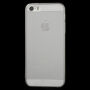 Ultratenký 0,5 mm obal pre Apple iPhone 5 / 5S / SE (2016) - sivý