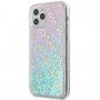 Guess 4G Liquid Glitter meňavý kryt pre iPhone 12 Pro Max - farebný