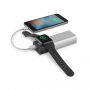 Belkin powerbanka s integrovaným magnetickým nabíjaním pre iPhone / Apple Watch - strieborná