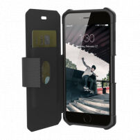 UAG Metropolis odolné flipové puzdro iPhone 6S Plus/7 Plus – čierne