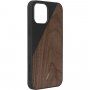 Native Union Clic Wooden drevený kryt pre iPhone 12 Pro Max - hnedočierny