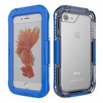Vodotesné a extra odolné puzdro pre iPhone 6 / 6S - modré