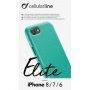 Cellularline Elite kryt z PU kože pre iPhone 6 / 7 / 8 / SE (2020/2022) - zelený