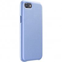 Cellularline Elite kryt z PU kože pre iPhone 6 / 7 / 8 / SE (2020/2022) - svetlomodrý