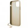 Guess 4G Charms kryt pre iPhone 12 Pro Max - sivý