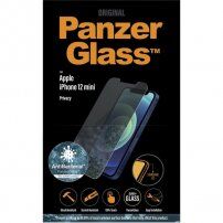 PanzerGlass Standard 2,5D antibakteriálne anti-spy tvrdené sklo pre iPhone 12 mini - číre