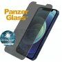 PanzerGlass Standard 2,5D antibakteriálne anti-spy tvrdené sklo pre iPhone 12 mini - číre
