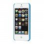 Matný pogumovaný kryt pre iPhone 5 / 5S / SE (2016) - svetlomodrý