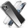 Nárazuvzdorné puzdro pre iPhone 12 Pro Max - transparentný