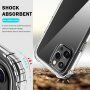 Nárazuvzdorné puzdro pre iPhone 12 Pro Max - transparentný