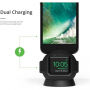 iOttie OmniBolt nabíjací stojanček pre Apple Watch/iPhone – čierny