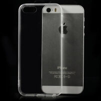 Ultratenký 0,5 mm kryt pre Apple iPhone 5 / 5S / SE (2016) - priehľadný
