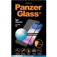 PanzerGlass Edge-to-Edge antireflexné tvrdené sklo pre iPhone XR / 11 - čierne