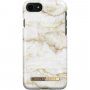 iDeal of Sweden Golden Pearl Marble kryt pre iPhone 6 / 6S / 7 / 8 / SE (2020/2022) - biely