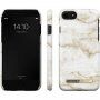 iDeal of Sweden Golden Pearl Marble kryt pre iPhone 6 / 6S / 7 / 8 / SE (2020/2022) - biely